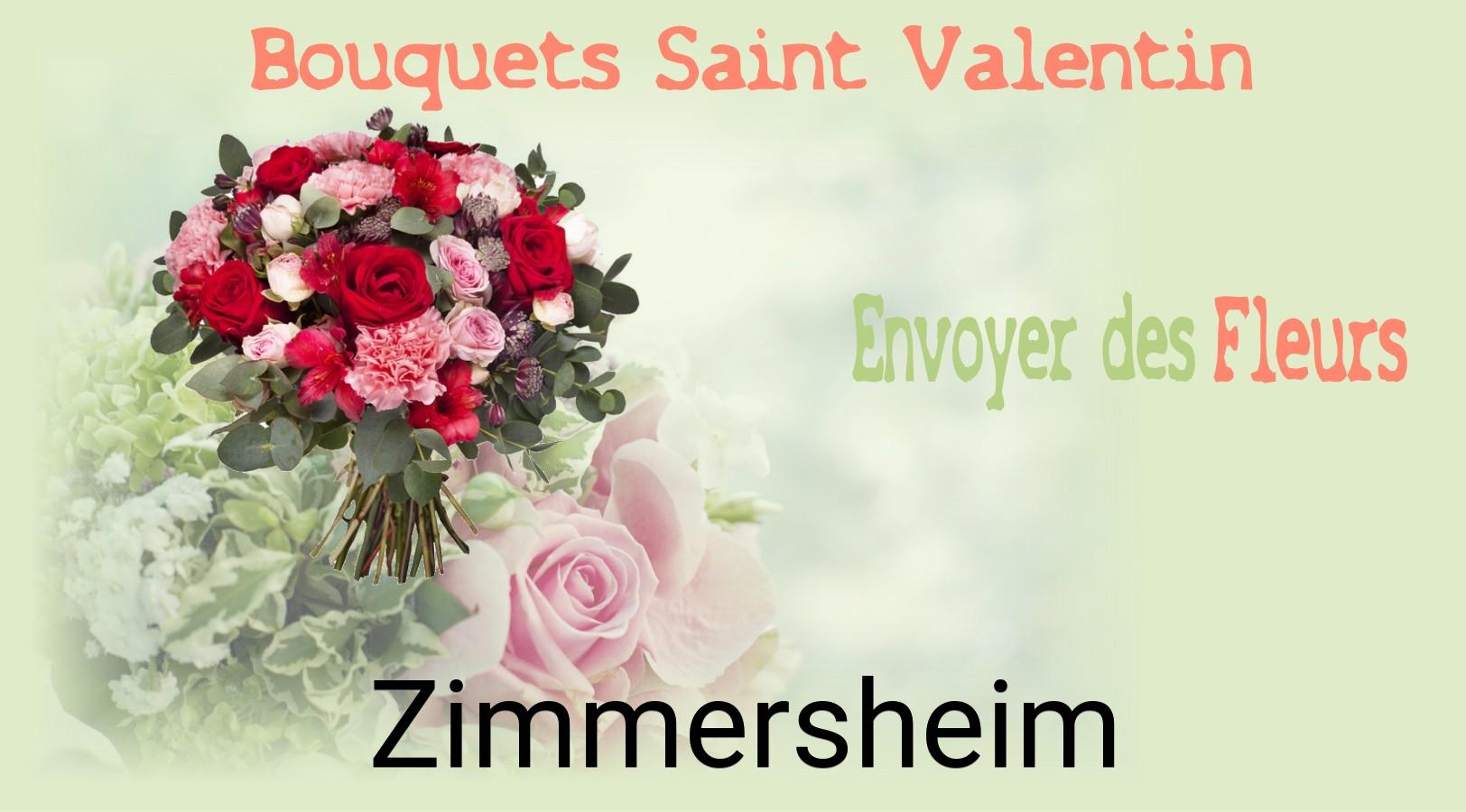 Roses de Saint-Valentin livrées à Zimmersheim